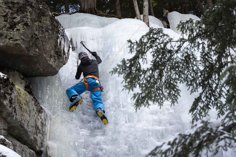 L’escalade en hiver, est-ce possible au Québec?